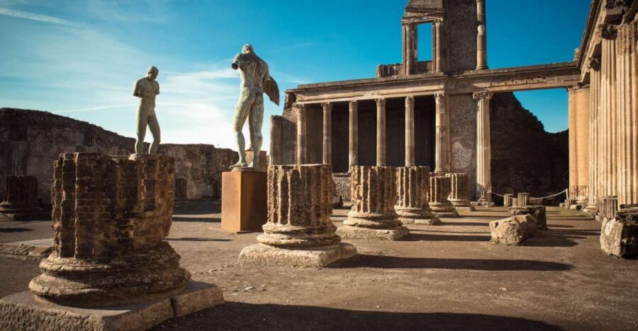 From Naples: Pompeii & Amalfi Coast Tour with Ticket Option - Pompeii with a guide: what you’ll see in about two hours