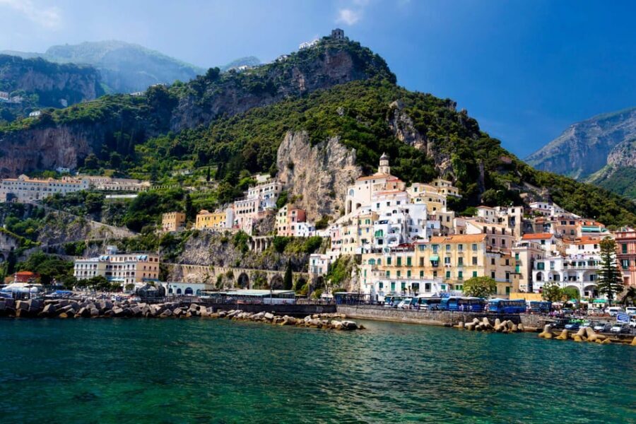 From Naples: Pompeii & Amalfi Coast Tour with Ticket Option - Amalfi Coast drive: panoramic stops and tight timing