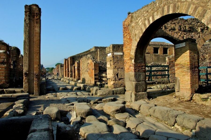 From Naples: Pompeii and Amalfi Coast Full-Day Private Tour - Pompeii first: walking streets preserved by the Vesuvius shock