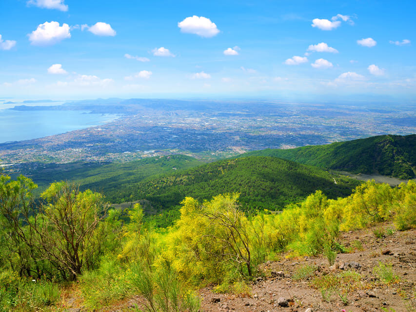 From Naples Port: Vesuvius and Pompeii Tour with Tickets - The Vesuvius free-time window: views over Naples and Sorrento