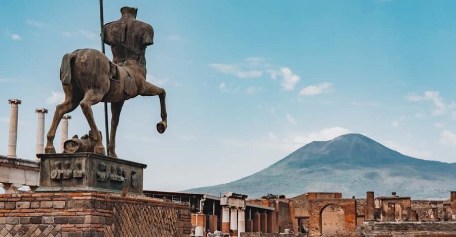 From Naples Port: Vesuvius and Pompeii Tour with Tickets - Pompeii Archaeological Park: entry, audio guide, and picking your own route