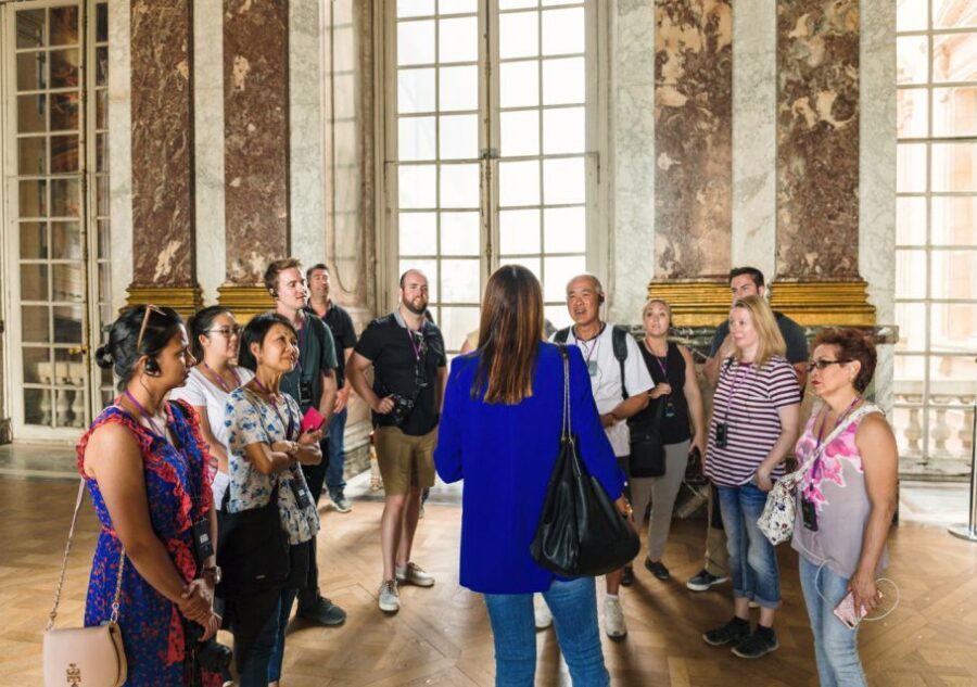 From Paris: Versailles Palace and Gardens Guided Day Trip - Small-group pacing, headsets, and how the guide experience lands