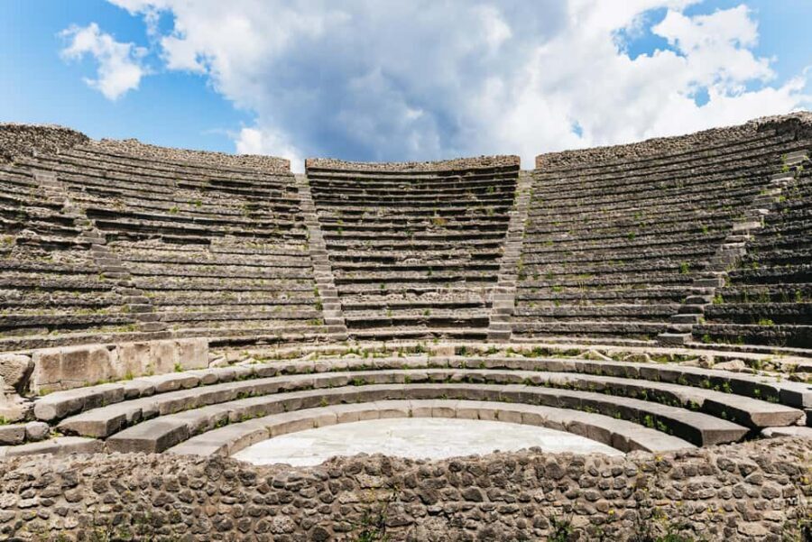From Rome: Day Trip to Pompeii and Sorrento with Lunch - Forum, baths, theatre, and the Lupanare: Pompeii’s everyday life