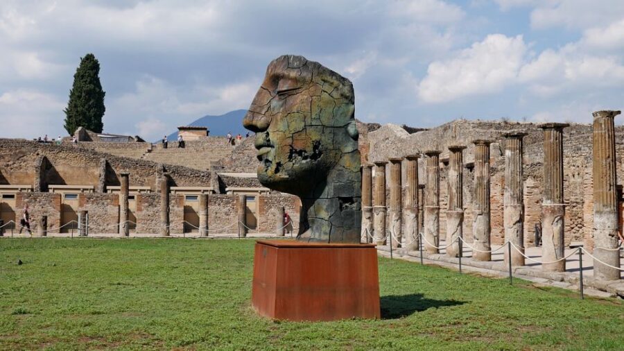 From Salerno: Pompeii Guided Walking Tour - The guided walking loop: Forum, Thermal Baths, the Lupanare, and more