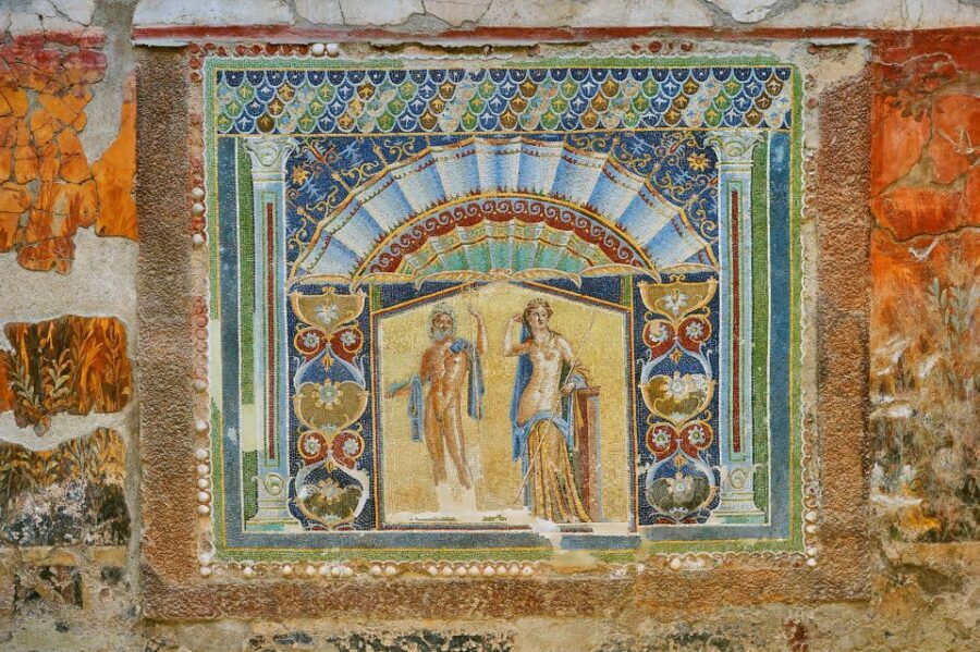 From Sorrento: Half-Day Tour of Herculaneum - Central Thermae Baths: Frescoes, Mosaics, and Social Life