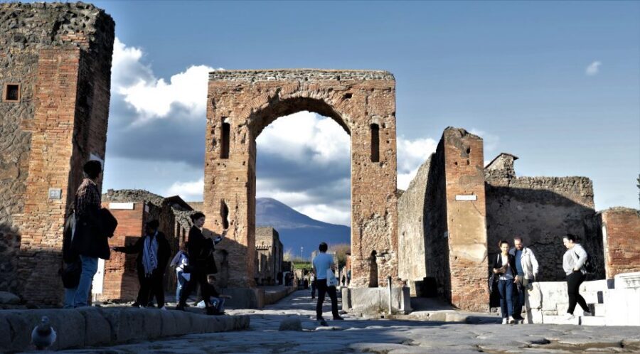 From Sorrento: Pompeii and Vesuvius Tour by Express Train - Key highlights at a glance