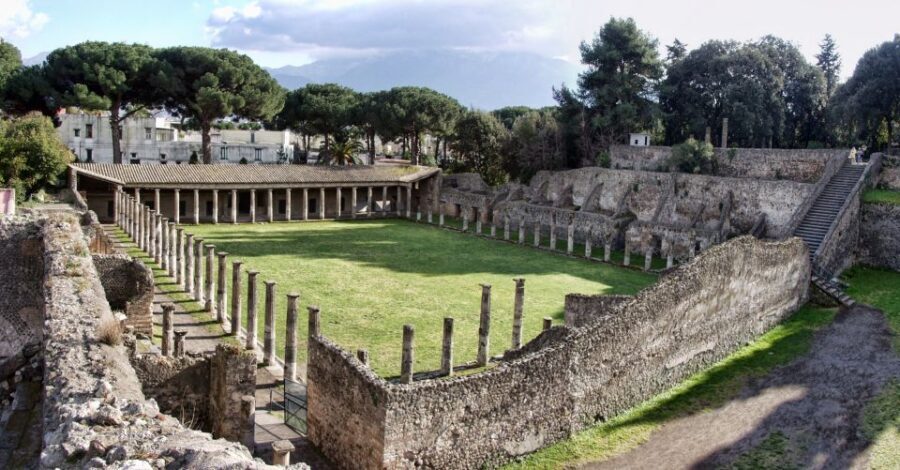 From Sorrento: Skip-the-Line Pompeii Tour and Vineyard Lunch - Walking the ruins in strong sun: how to not waste your energy