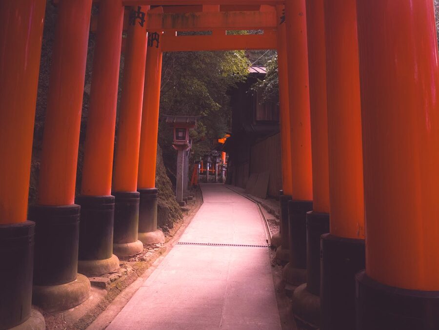 Fushimi Inari torii gates Kyoto