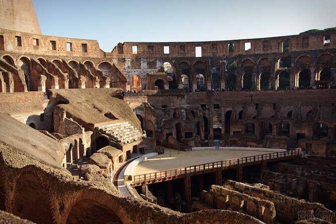 Gladiators Arena Tour with Colosseum First Level & Ancient Rome - Roman Forum: temples, the center, and Julius Caesar
