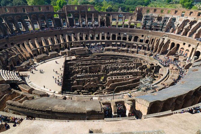 Gladiators Arena Tour with Colosseum First Level & Ancient Rome - Entering the Colosseum and skipping the worst of the lines