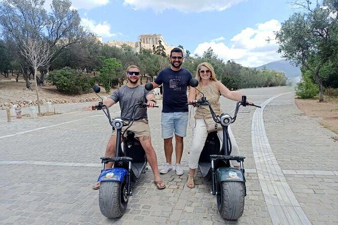GoPro Adventure Tour in Acropolis area by E-Scooter - Roman Agora and the Ancient Agora Zones: Where the Route Feels Like a Timeline