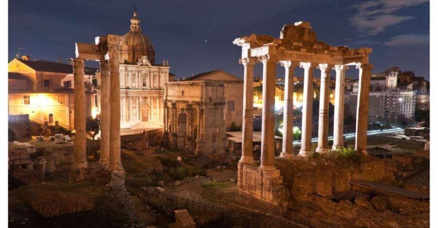 Guided tour of Roman Forum & Palatine Hill - Arch of Titus and Temple of Venus and Roma: symbols you can spot fast