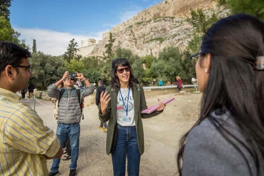 Guided walking tour of Acropolis with transportation - Meeting at Hotel Amalia (Leoforos Vasilisis Amalias 10): Easy Start, Clear End