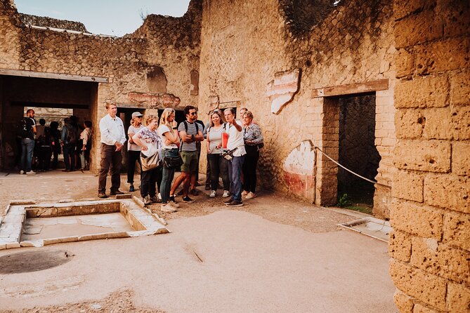 Herculaneum Small Group Tour and Ticket With an Archaeologist - The walking route: what you’ll see at each stop