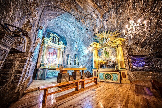 Krakow: UNESCO Bochnia Salt Mine Tour & Boat Expedition - Inside the UNESCO Mine: Audioguides, Multimedia, and the Elevator Ride