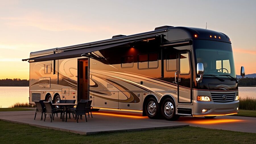 luxury rv rental experience