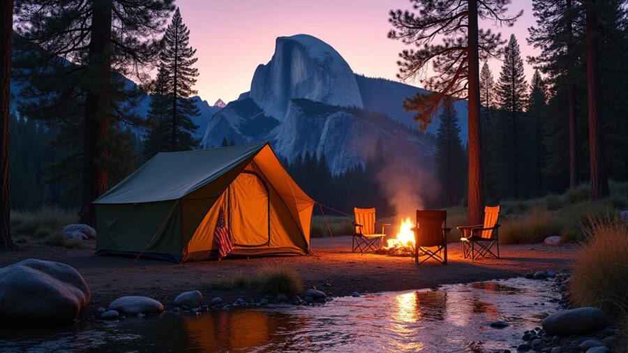 military camping discounts available