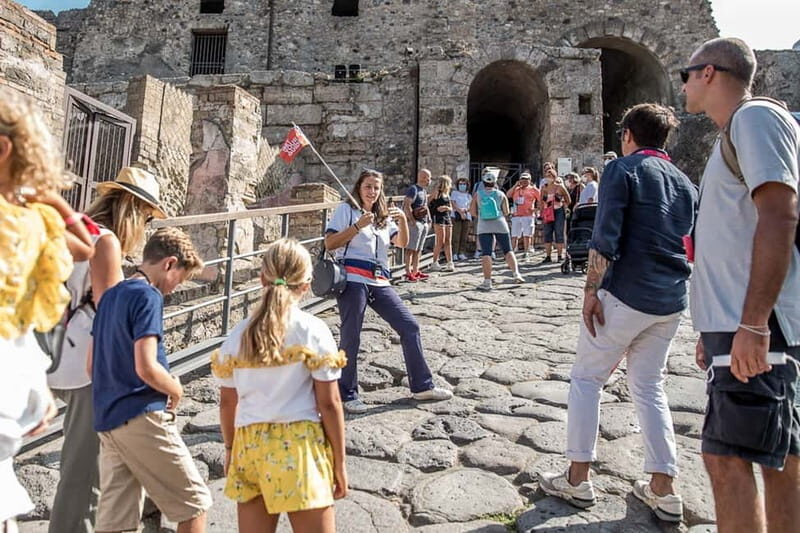 Naples or Sorrento: Full-Day Pompeii and Mount Vesuvius Tour - Summit time: Bay of Naples views, photos, and the crater reality