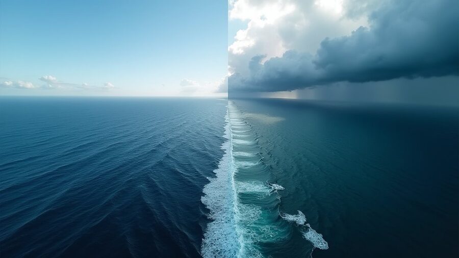pacific seismic activity contrast