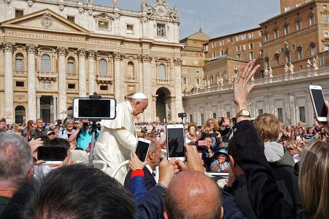 Papal Audience and Vatican Museums Tour - Vatican Museums: the art-heavy part, guided and headset-supported