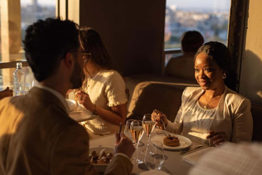 Paris: Elegant Dinner with Drinks in the Eiffel Tower - Madame Brasserie at Eiffel Tower Level 1: The practical magic