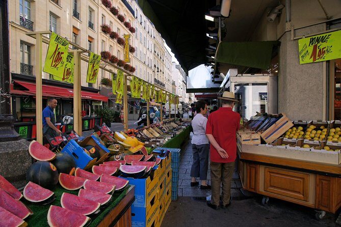 Paris Gourmet French Delicacies Food Tour in Eiffel Tower Area - Stop 1: discovering Rue Cler the way locals shop