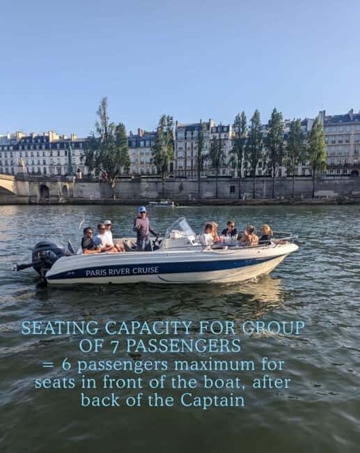 Paris Private Boat Seine River with Captain Guide - Notre-Dame and Île de la Cité: the river view you came for
