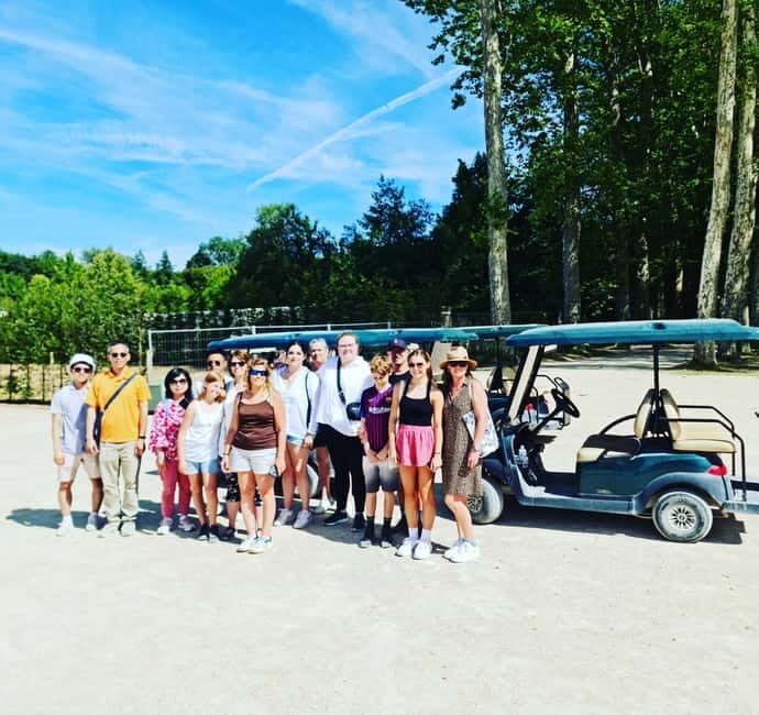 Paris: Versailles Golf Cart & Bike Tour with Palace Entry - French Picnic Lunch at Angelina: A Real Meal, Not a Snack