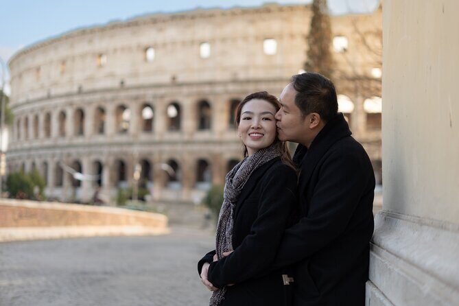 Personalized Photoshoot Outside the Colosseum - Capitoline Hill: a final viewpoint that photographs well