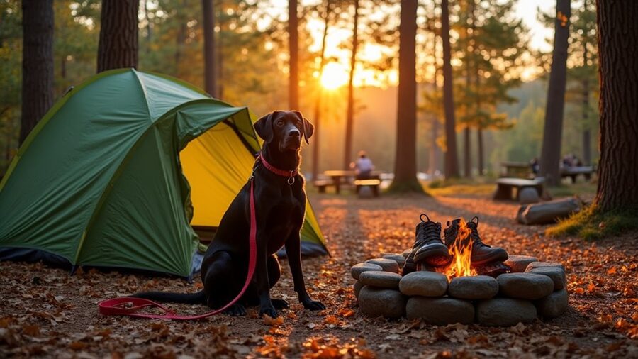 pet friendly campground experience