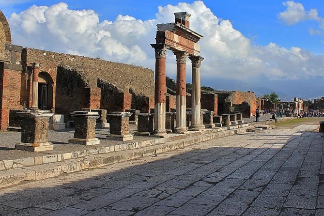 Pompeii and Amalfi Coast Port Tour (Driver Only/Self Touring) - Pompeii Archaeological Park in two hours: timing, tickets, and the guide question
