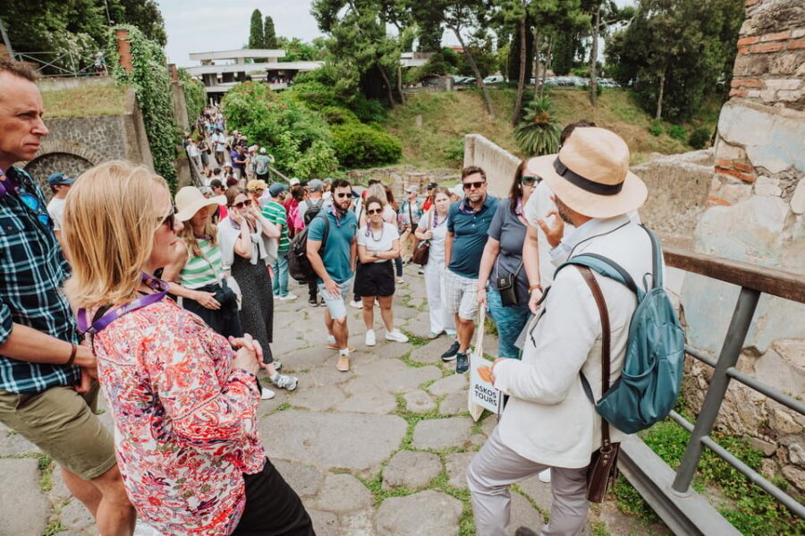 Pompeii and Herculaneum small group excursion from Sorrento - Pompeii Meets Herculaneum: Two Ruins, One Big Contrast