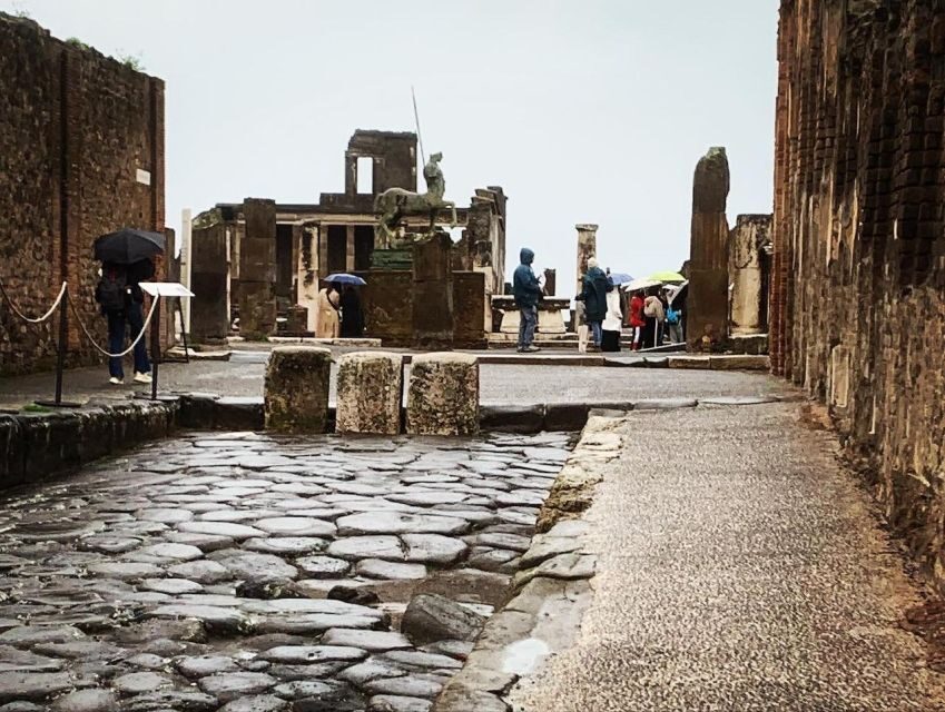 Pompeii in 2h and 30mnt: walk with local guide - The “time machine” concept: why the stories help