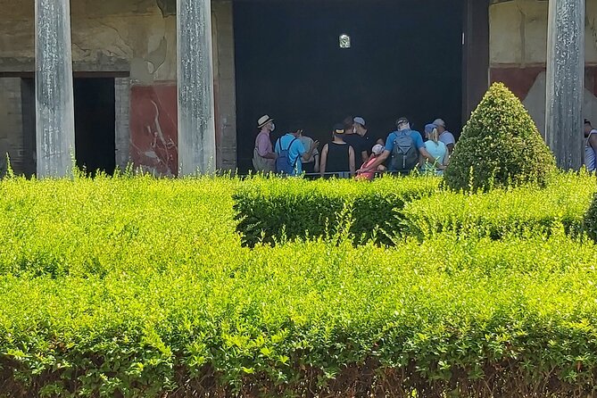 Pompeii tour with archaeologist - Stop 4: Temple of Apollo—religion, art, and original details