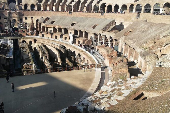 Private Colosseum Tour with Arena Access - Entering the Colosseum with a guide (so you don’t just walk stone)