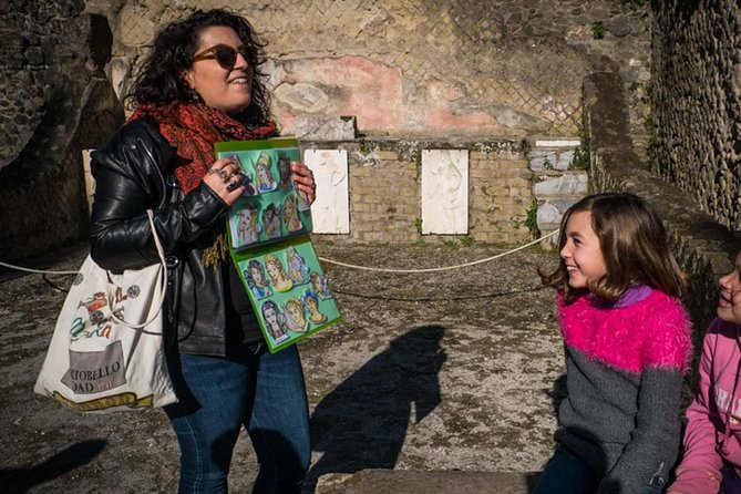 Private Herculaneum for Families: Kids Archaeology Adventure - Arrive at Parco Acheologico Di Ercolano: the Roman neighborhood frozen in time