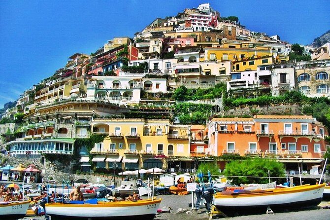 Private Tour: Pompeii and Positano Day Trip from Rome - Amalfi Coast drive and Positano free time (or Sorrento instead)