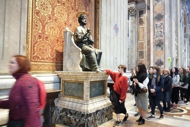 Private Vatican Museums, Sistine Chapel Tour fast track entrance. - St. Peter’s Basilica at the end: closing the loop