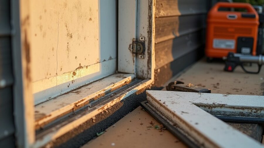 proper rv door sealing