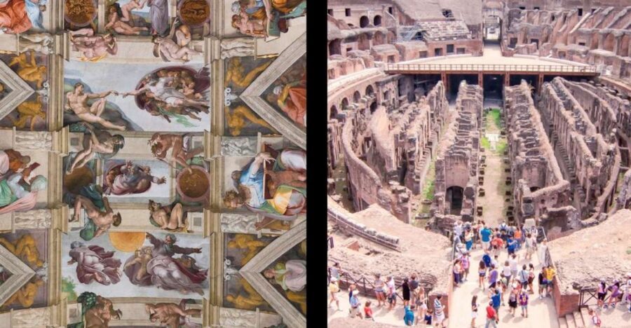 Rome: 1 Day Vatican & Colosseum Tour - The Colosseum + Roman Forum + Palatine Hill Portion: More Than a Photo Stop