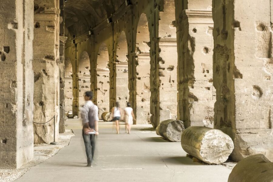 Rome: Colosseum, Ancient Rome Tour or Self AudioGuided Tour - First Colosseum Segment: Photos, Stroll, and Big Picture Context