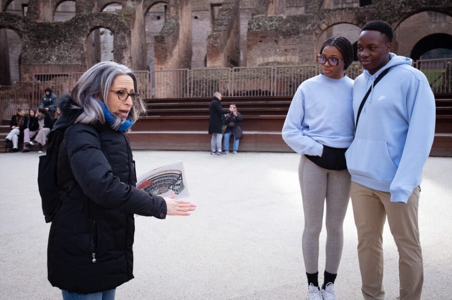 Rome: Colosseum, Arena and Palatine Hill Small-Group Tour - Small-group pacing, headphones, and guide quality