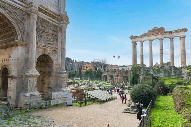 Rome: Colosseum, Forum, and Palatine Hill 3 hr Tour - The Arch of Titus: A Quick Detour With Big Context