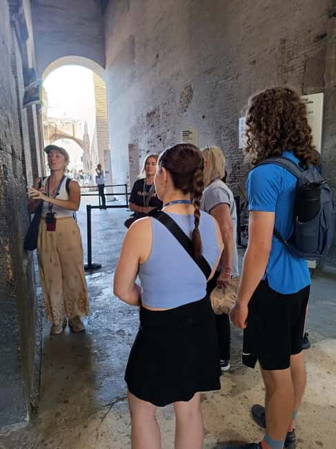 Rome: Colosseum, Forum and Palatine Hill - Entering the Colosseum: first floor views and arena-level context