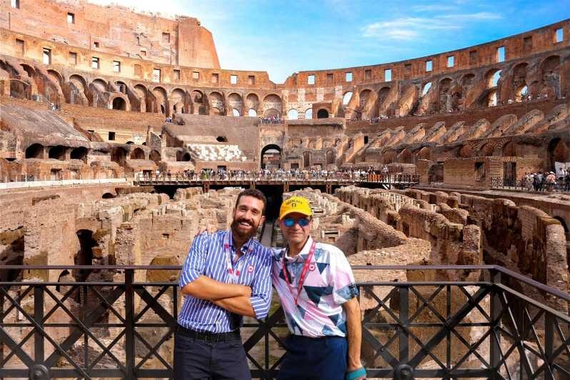 Rome: Colosseum, Forum, and Palatine Tour - Inside the Colosseum: tiers 1 and 2 with real context