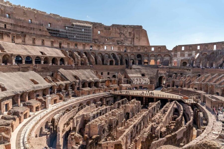 Rome: Colosseum Guided Tour - First-level walk: arena views, trapdoors, and the wow factor