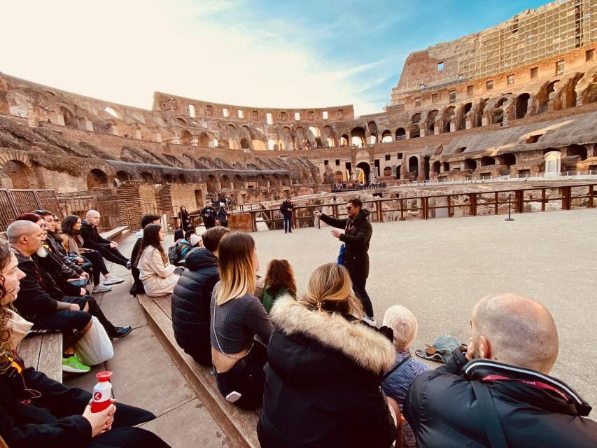 Rome: Guided Colosseum Tour with Arena Entrance - Palatine Hill View and the Roman Forum Under the Ruins