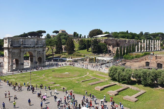 Rome: Guided Group Tour of Colosseum, Palatine Hill & Roman Forum - Roman Forum: Via Sacra, arches, and the political heart