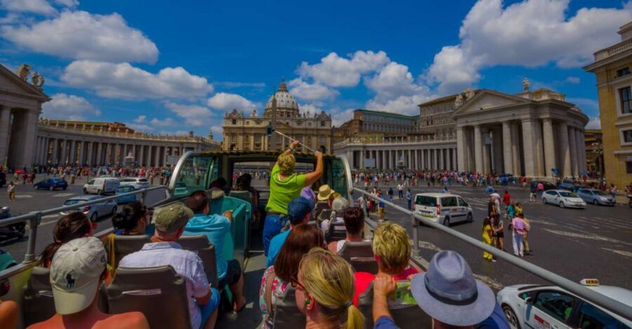 Rome: Hop-on-Hop-off Bus with Vatican and Sistine Chapel - What you’re really buying: Vatican fast-track plus a bus pass