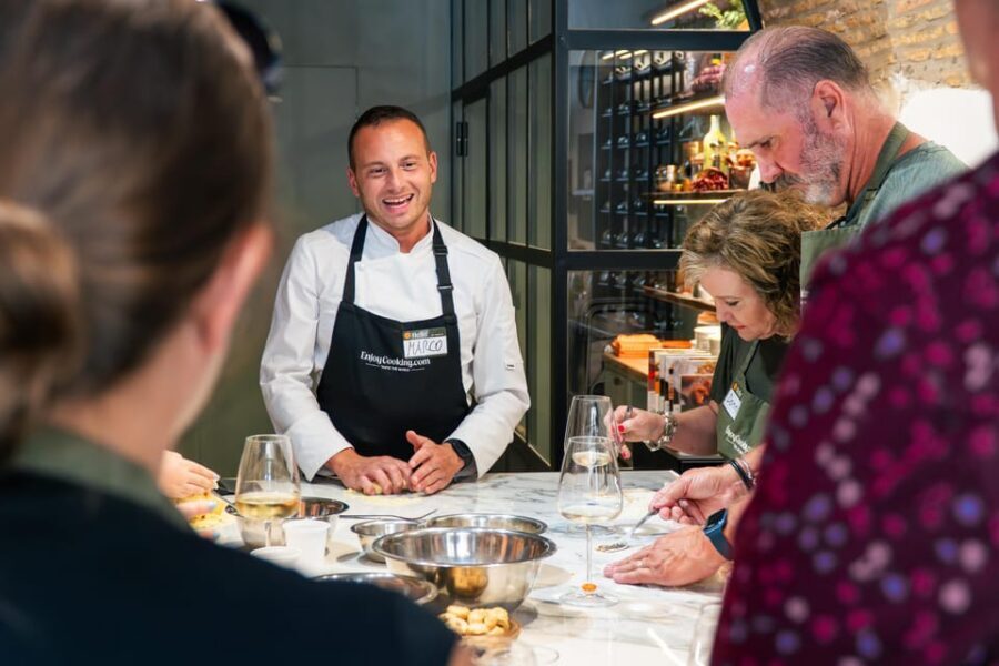 Rome: Pasta, Ravioli & Tiramisu Cooking Class by Colosseum - Inside the class: chef instruction, English guidance, and real attention
